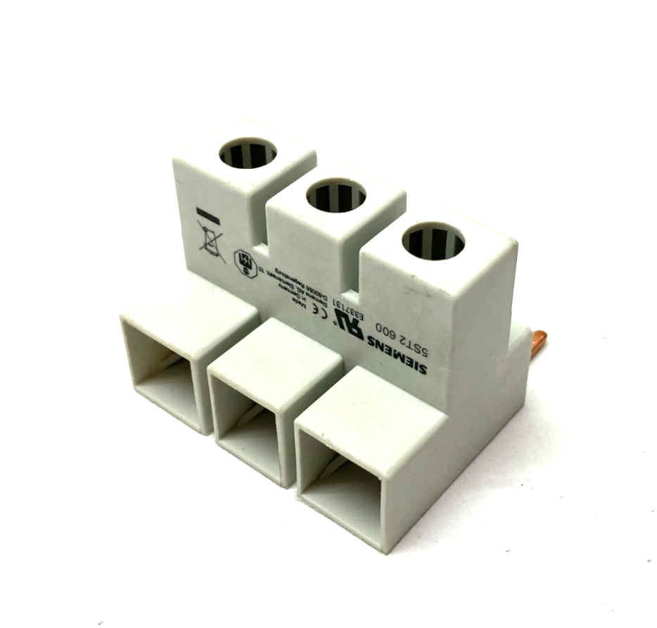 Siemens 5ST2600 Connection Terminal 3-Pole - Maverick Industrial Sales