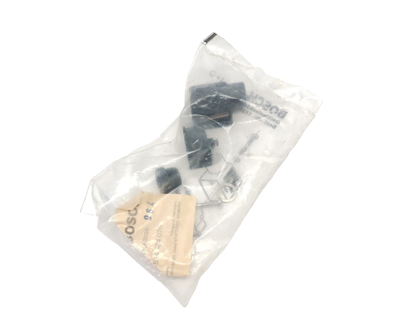 Bosch Rexroth 1824484000 3-Pin DIN Style Connector For Solenoid Valves LOT OF 2 - Maverick Industrial Sales