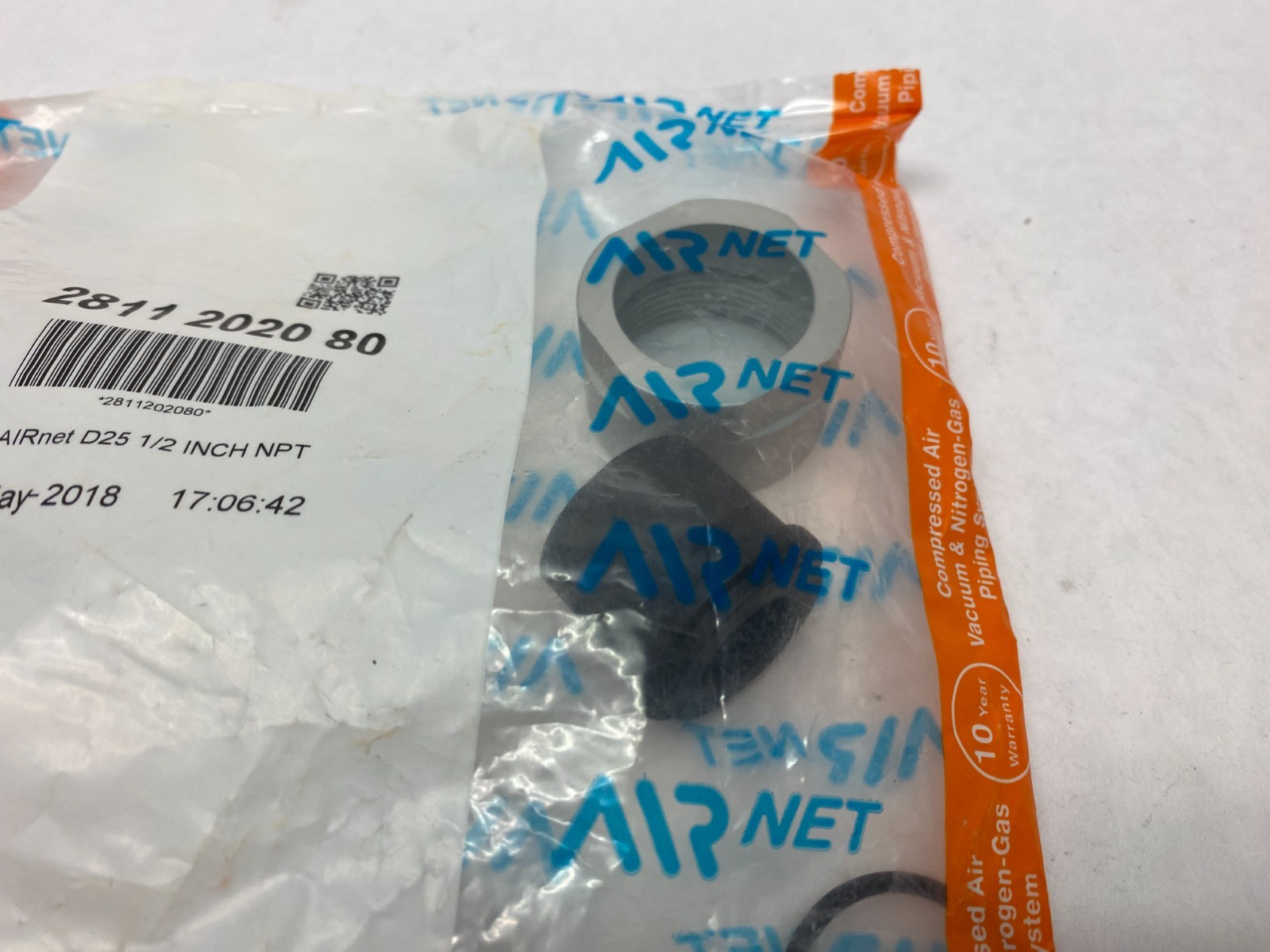 2811 2020 80 | Airnet Adapter Union Kit NPT Female D25 x 1/2" - New - Maverick Industrial Sales