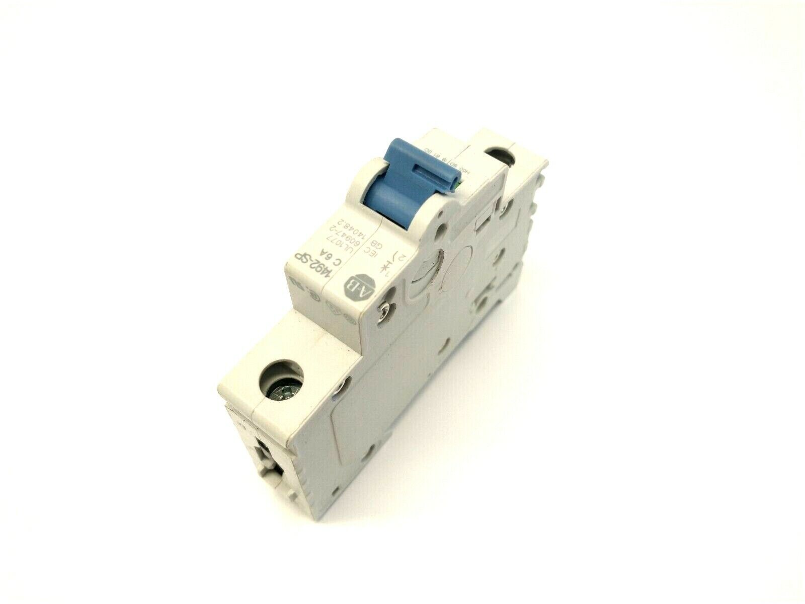 Allen Bradley 1492-SPM1C060 Ser. D Miniature 6A Circuit Breaker 277VAC 48VDC - Maverick Industrial Sales