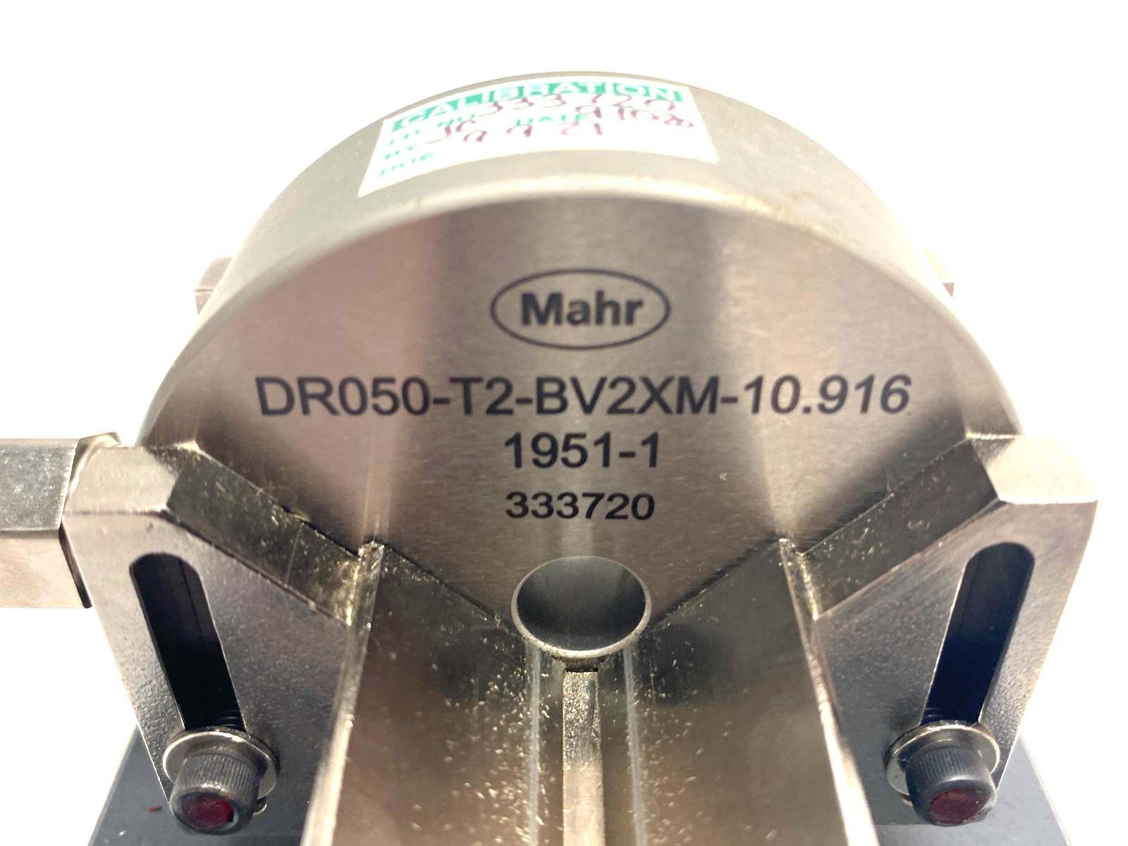 Mahr 333720 Dimensionair 2-Jet Air Ring Gauge DR050-T2-BV2XM-10.916 w Base Plate - Maverick Industrial Sales
