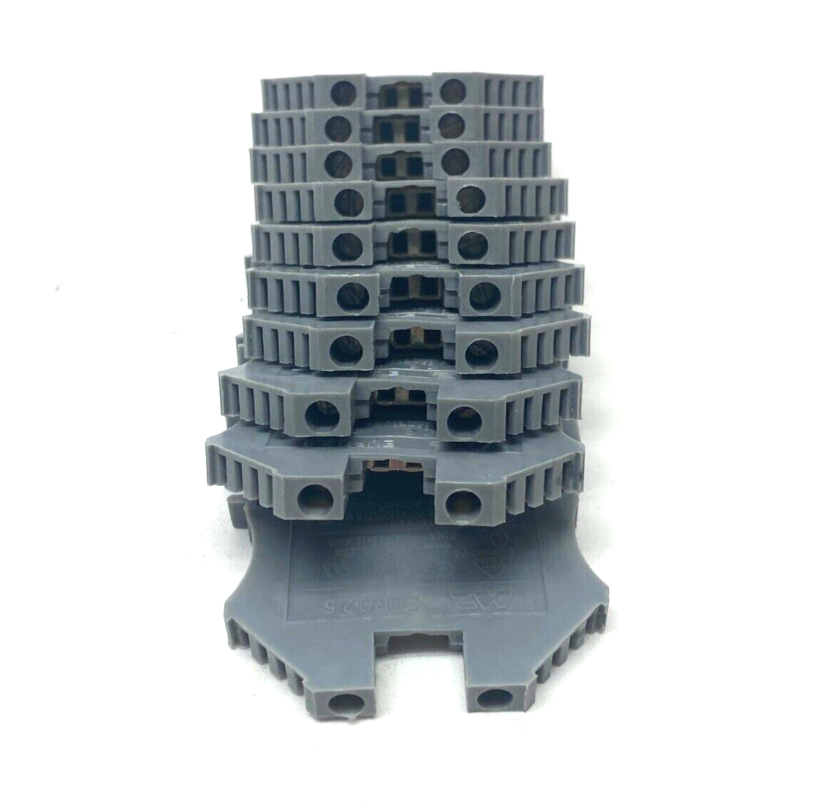 Morsettitalia 43408 Euro 2.5 Terminal Block 5mm Gray LOT OF 10 - Maverick Industrial Sales