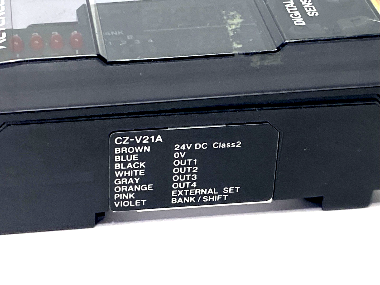 Keyence CZ-V21A RGB Digital Sensor Amplifier Unit, NPN - Maverick Industrial Sales