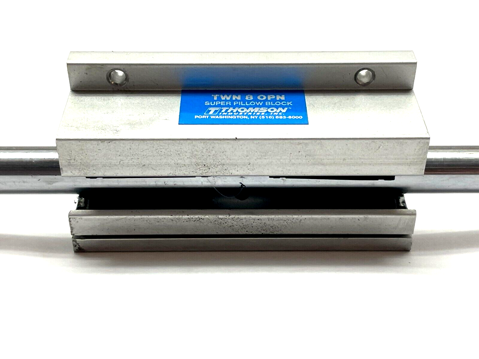 Thomson TWN 8 OPN Super Pillow Block w/ Rail - Maverick Industrial Sales