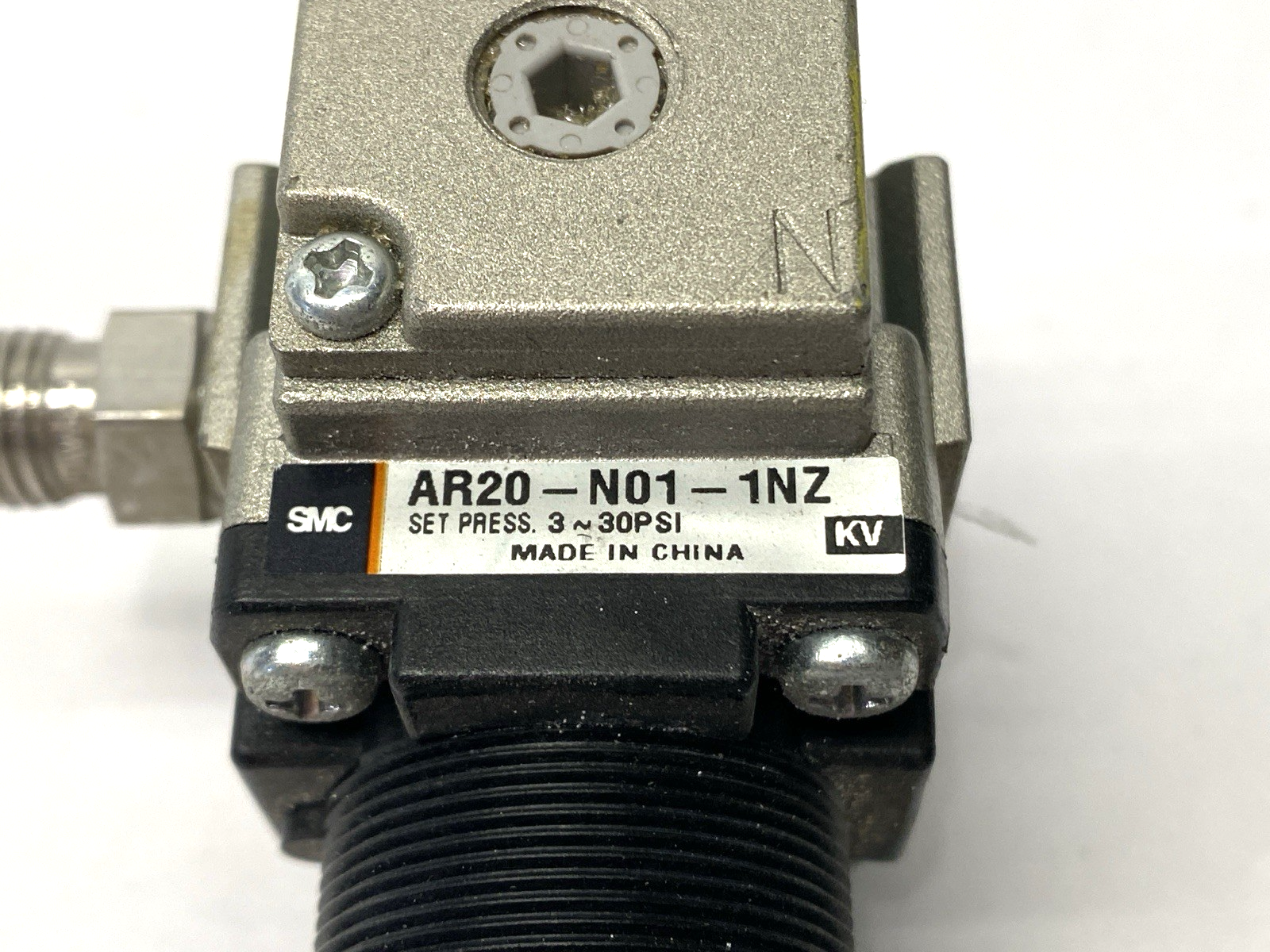 AR20-N01-1NZ | SMC Pneumatic Regulator 1/8" Ports - Used - Maverick Industrial Sales