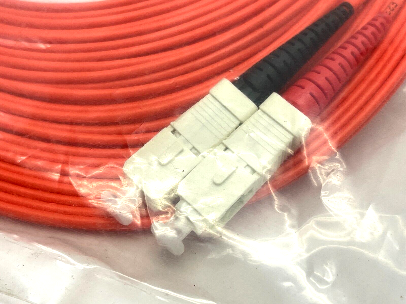 Allen Tel GBLCC-D2-10 Fiber Optic Patch Cord Multimode 10m Length - Maverick Industrial Sales