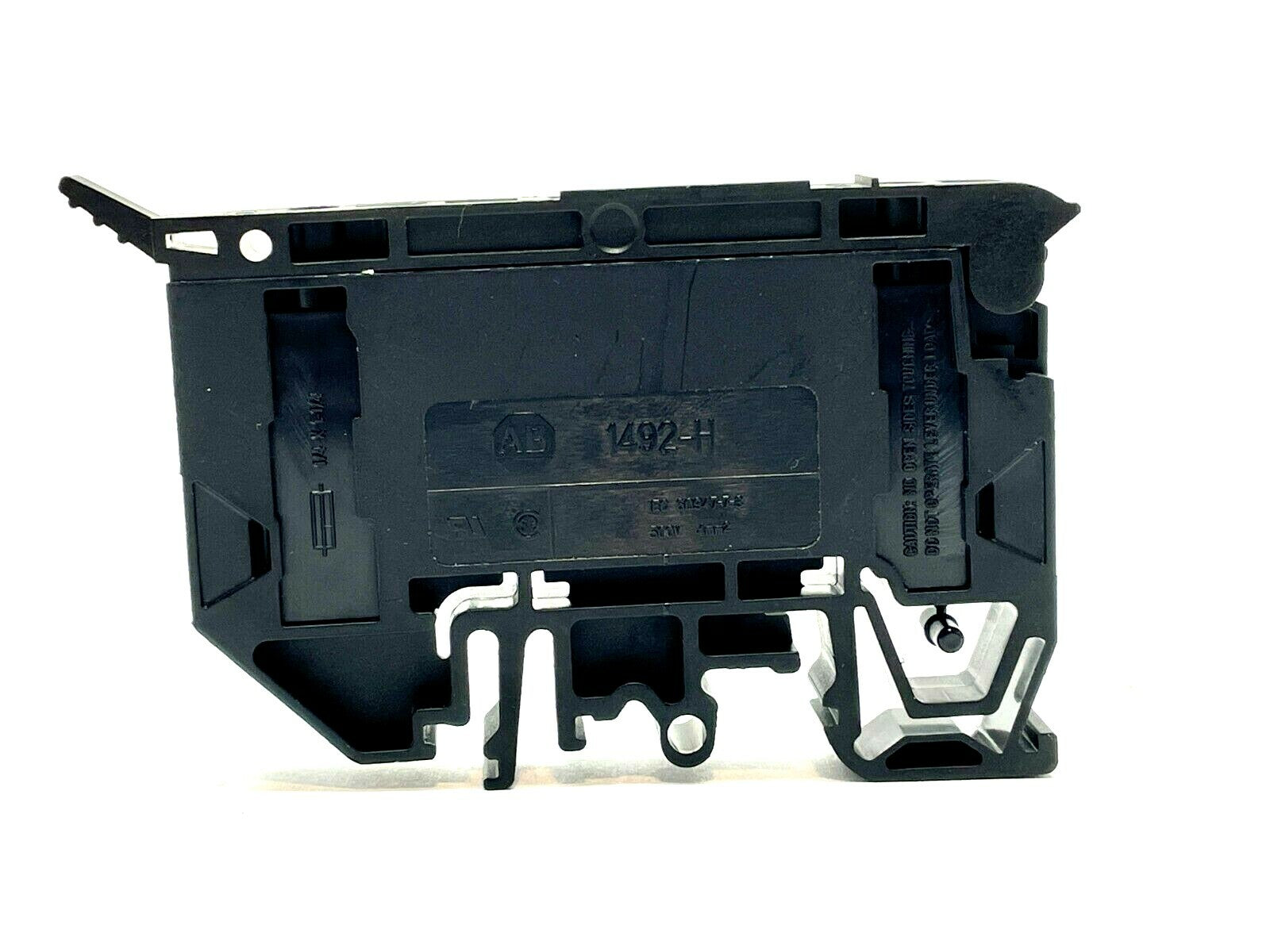 Allen Bradley 1492-H6 Terminal Block Fuse Holder 15A 300V AC/DC Black - Used - Maverick Industrial Sales