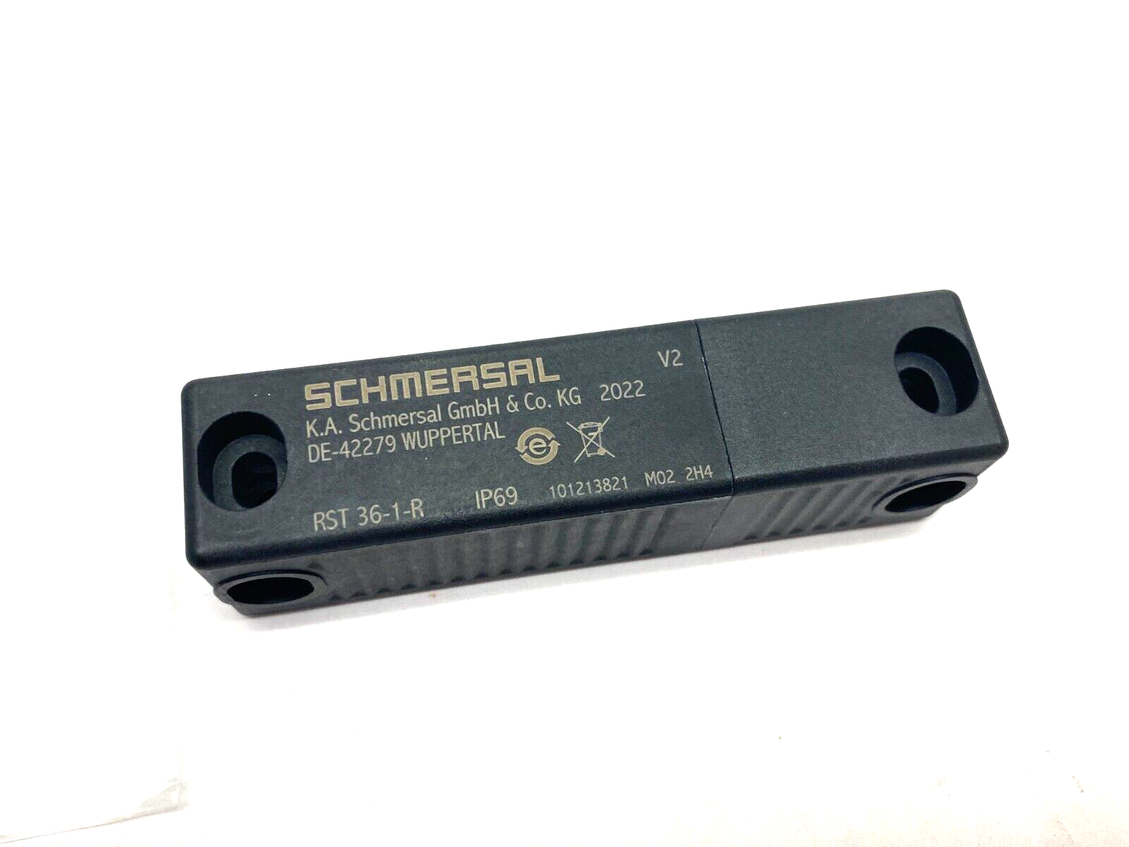 Schmersal 101213821 Magnetic Latching Safety Sensor Actuator, RST 36-1-R - Maverick Industrial Sales