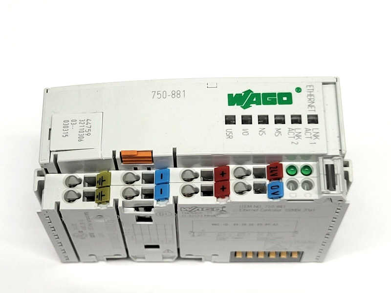 Wago 750-881 Ethernet Controller - Maverick Industrial Sales