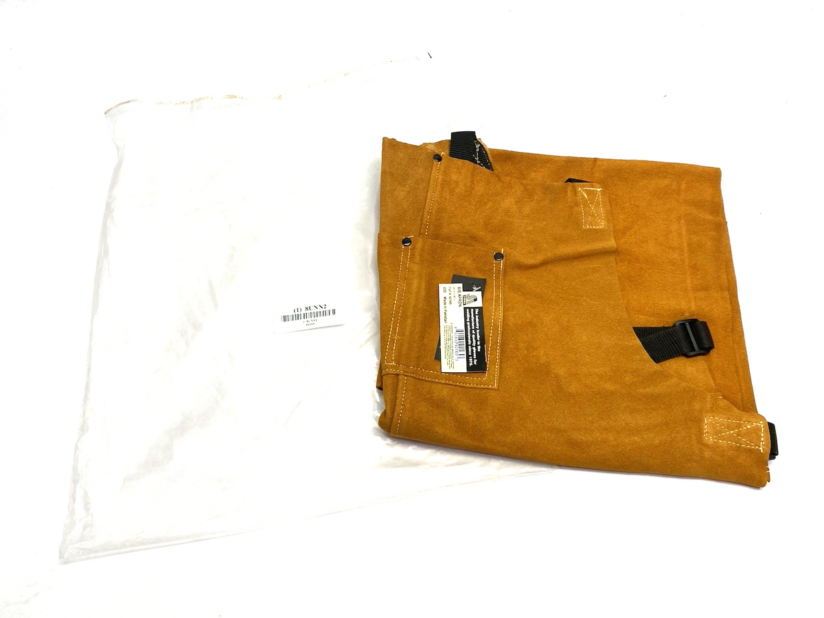 Steiner 92165 Adjustable Premium Side Split Cowhide Bib Apron 24" W x 36" L - Maverick Industrial Sales