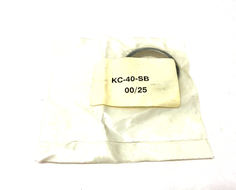 Agilent KC40SB Stainless Steel Buna-N Centering Ring Seal, NW40 - Maverick Industrial Sales