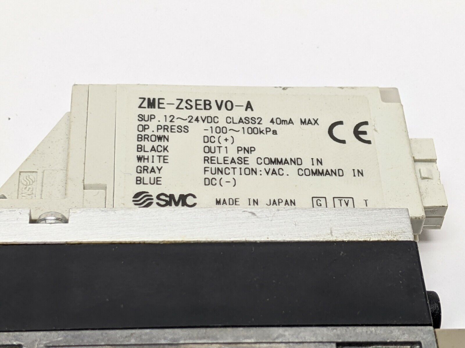 SMC ZM133HT-K5-EBV-X298 Vacuum Ejector MISSING MUFFLER - Maverick Industrial Sales