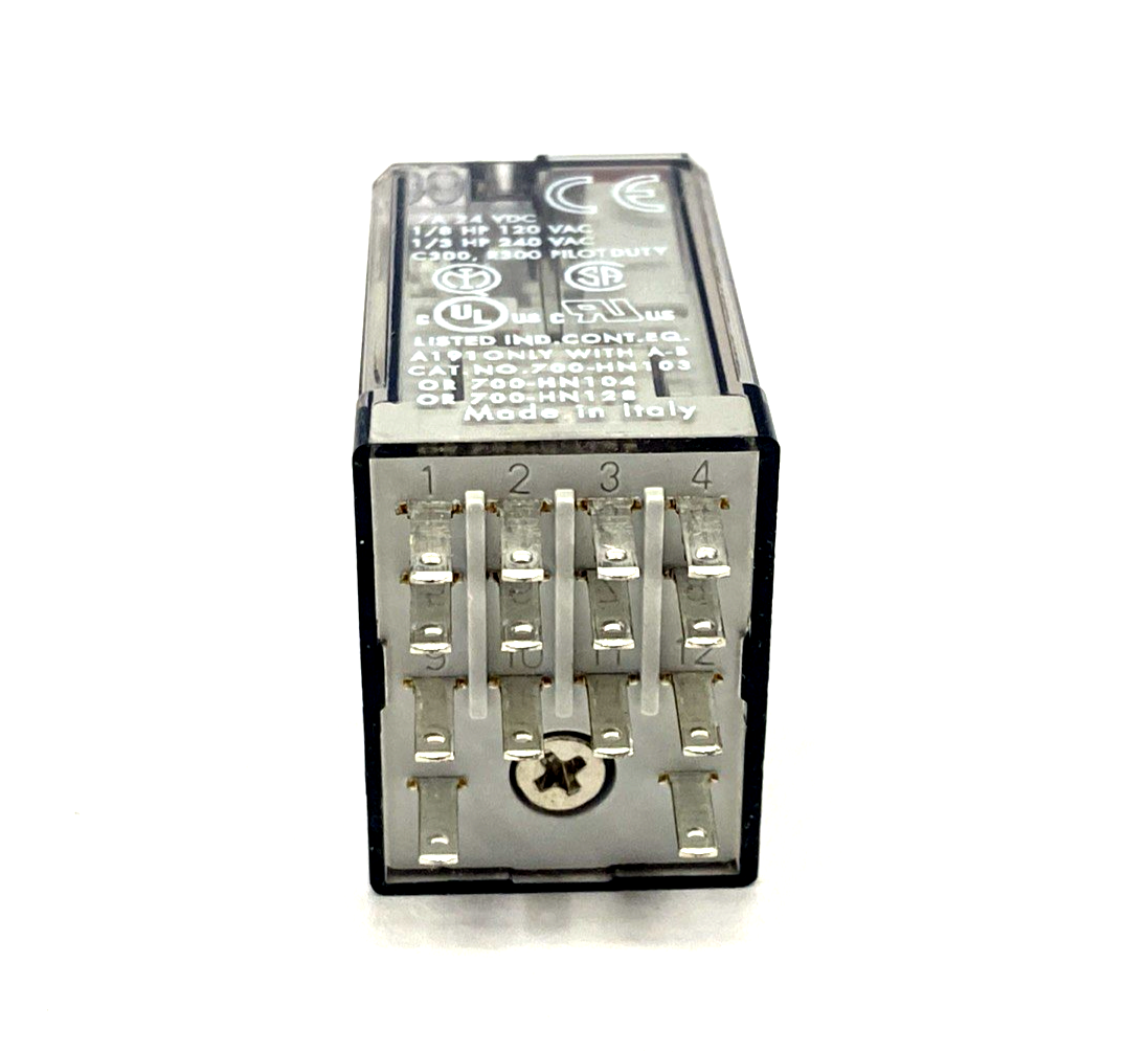 Allen Bradley 700-HC14Z24-4 Ser. D 24VDC GP Ice Cube Relay 7A 24VDC - Maverick Industrial Sales