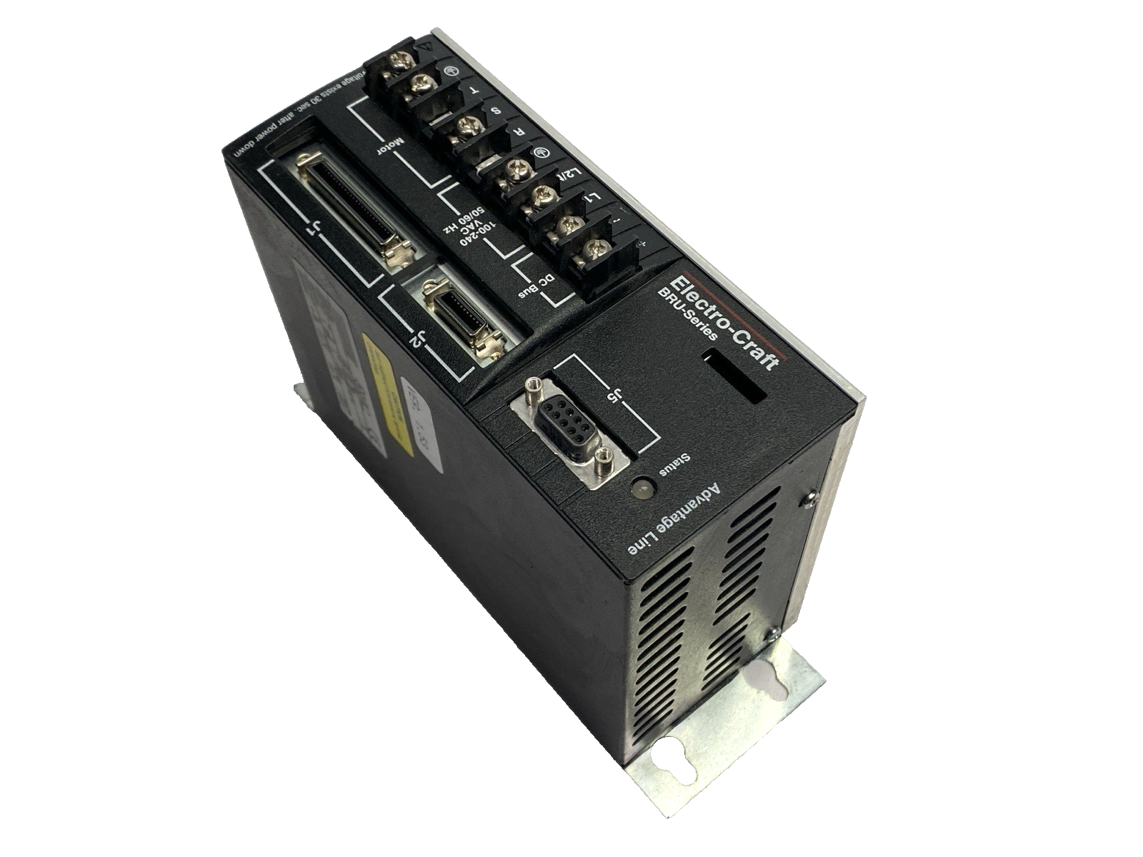 Electro-Craft 47203001/005 Line Servo Drive Rev. 18 9101-1566 NO TERMINAL COVER - Maverick Industrial Sales