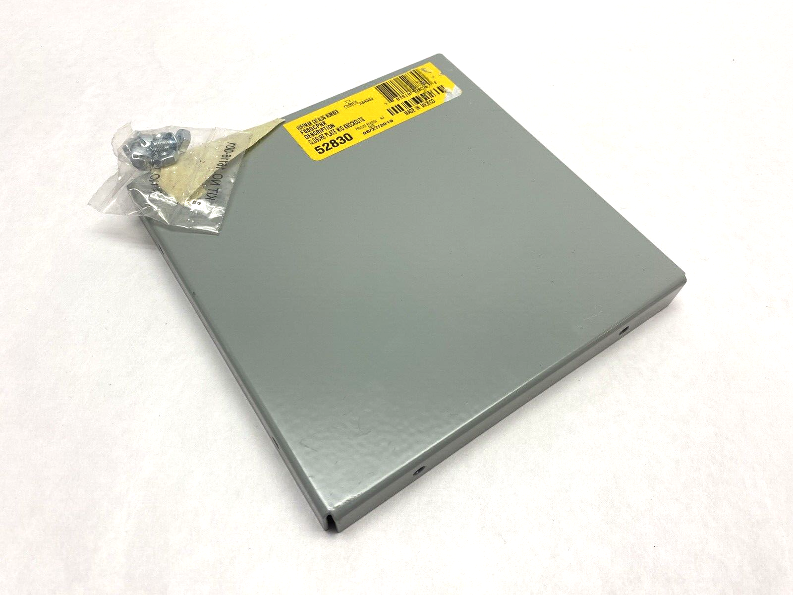 Hoffman F66GCPNK Closure Plate w/o Knockouts 52830 - Maverick Industrial Sales