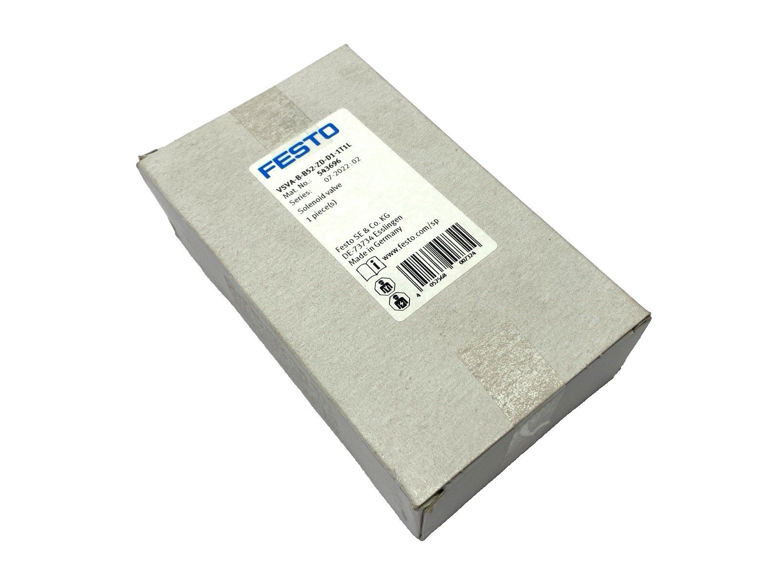 Festo VSVA-B-B52-ZD-D1-1T1L Pneumatic Solenoid Valve 543696 - Maverick Industrial Sales