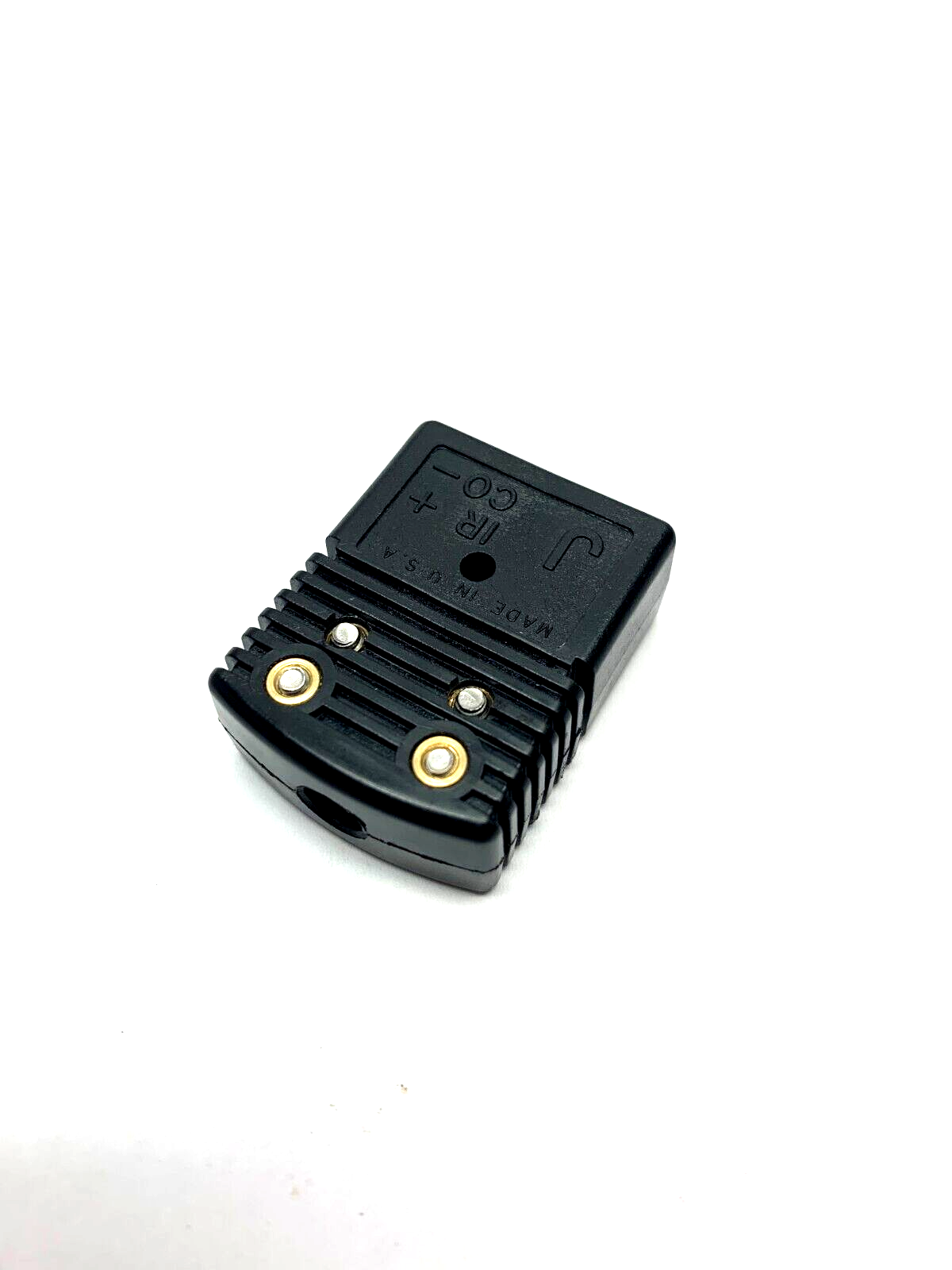 Omega OSTW-J-F Standard Size Thermocouple Connector Black - Maverick Industrial Sales