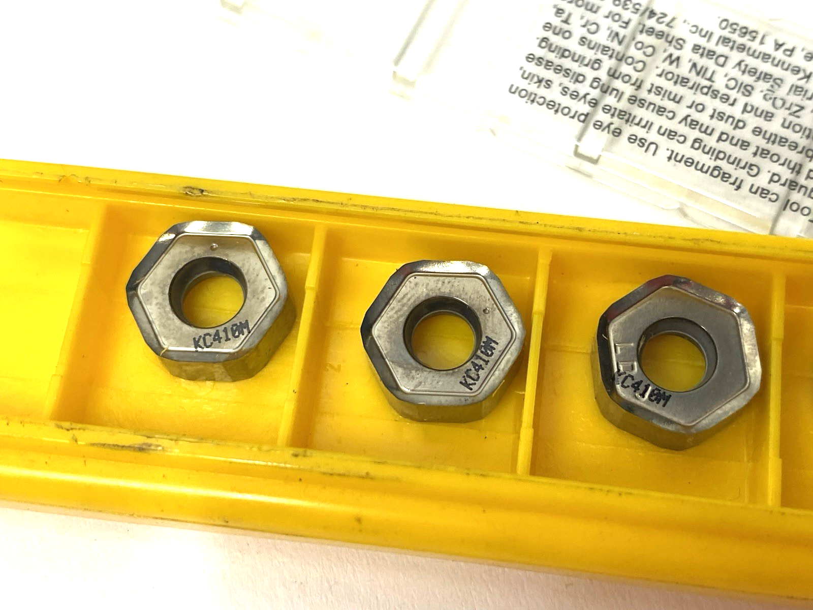 Kennametal 4121575 Dodeka™ Mini Carbide Insert HNGJ-LDJ HNGJ0604ANFNLDJ 4-PACK - Maverick Industrial Sales