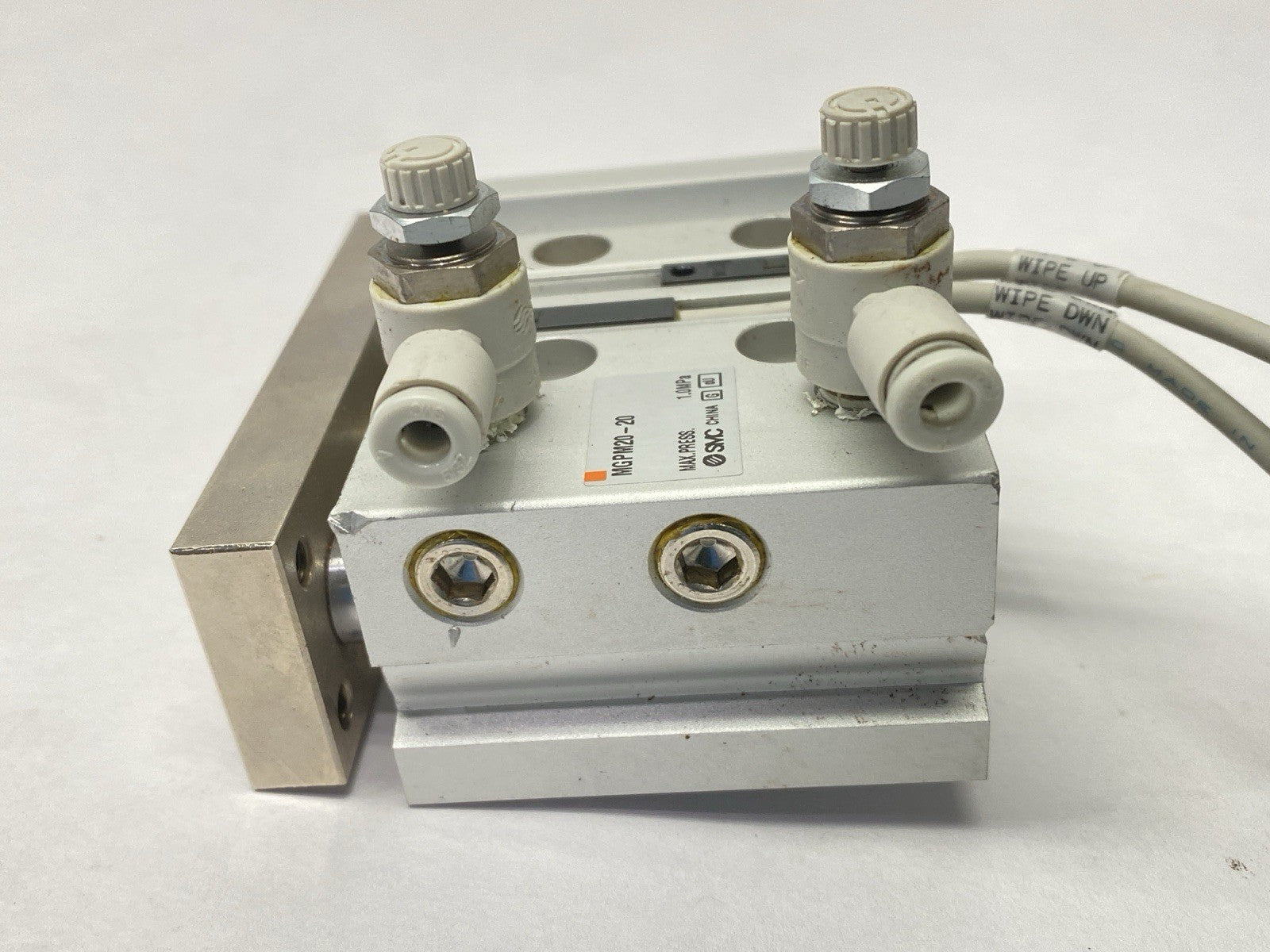 SMC MGPM20-20 Pneumatic Compact Guide Cylinder 20mm Bore 20mm Stroke - Maverick Industrial Sales