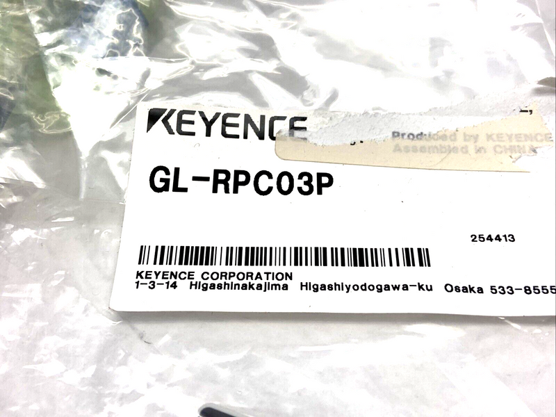 Keyence GL-RPC03P Main Unit Connection Cable 0.3m Length - Maverick Industrial Sales