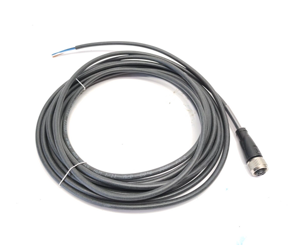 Pepper+Fuchs V15-G-BK5M-PUR-U Female Cordset M12 5-Pin To Leads 5m 239998-0042 - Maverick Industrial Sales