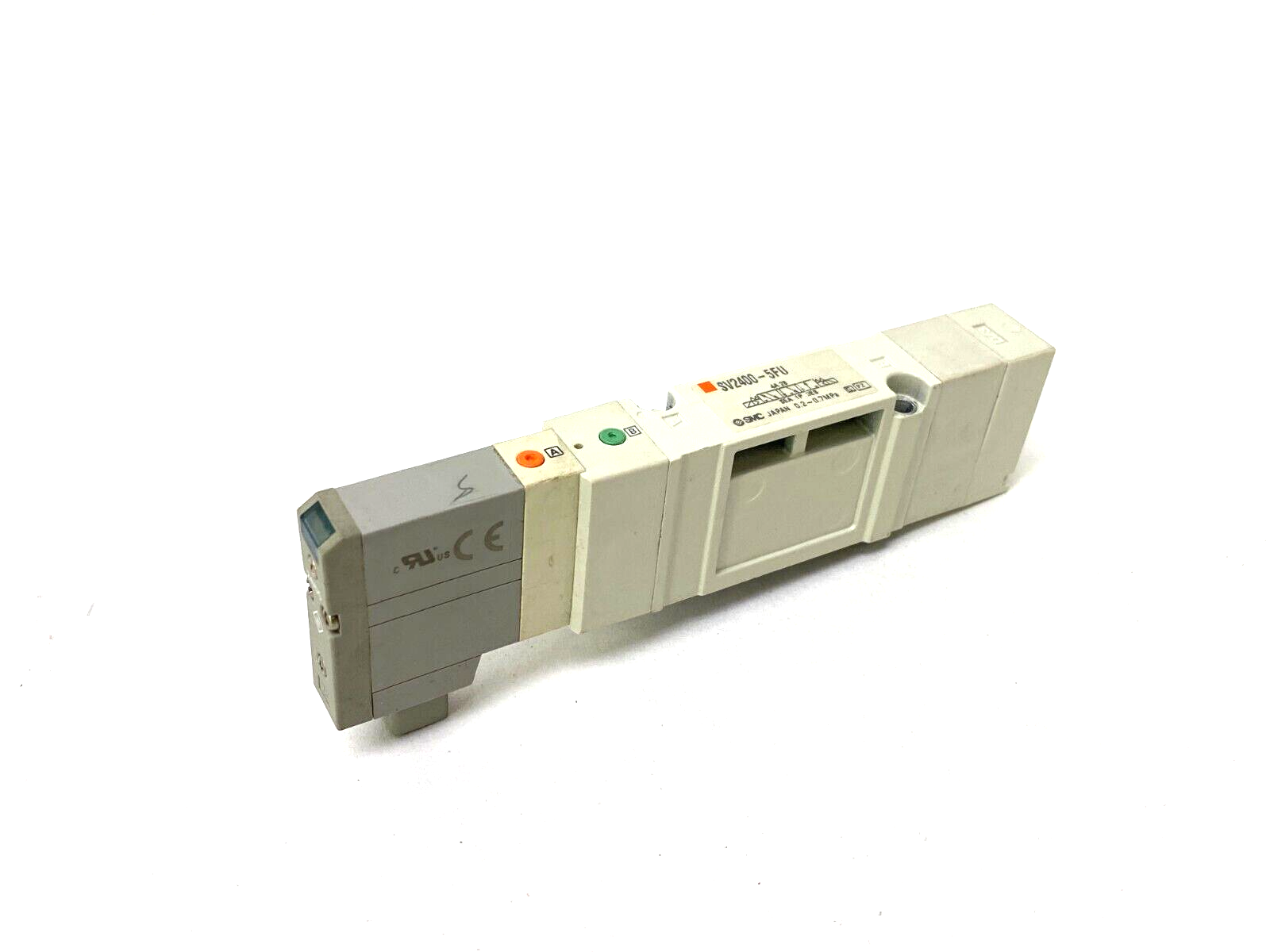 SV2400-5FU | SMC Plug-In Solenoid Valve 5-Port - Used - Maverick Industrial Sales