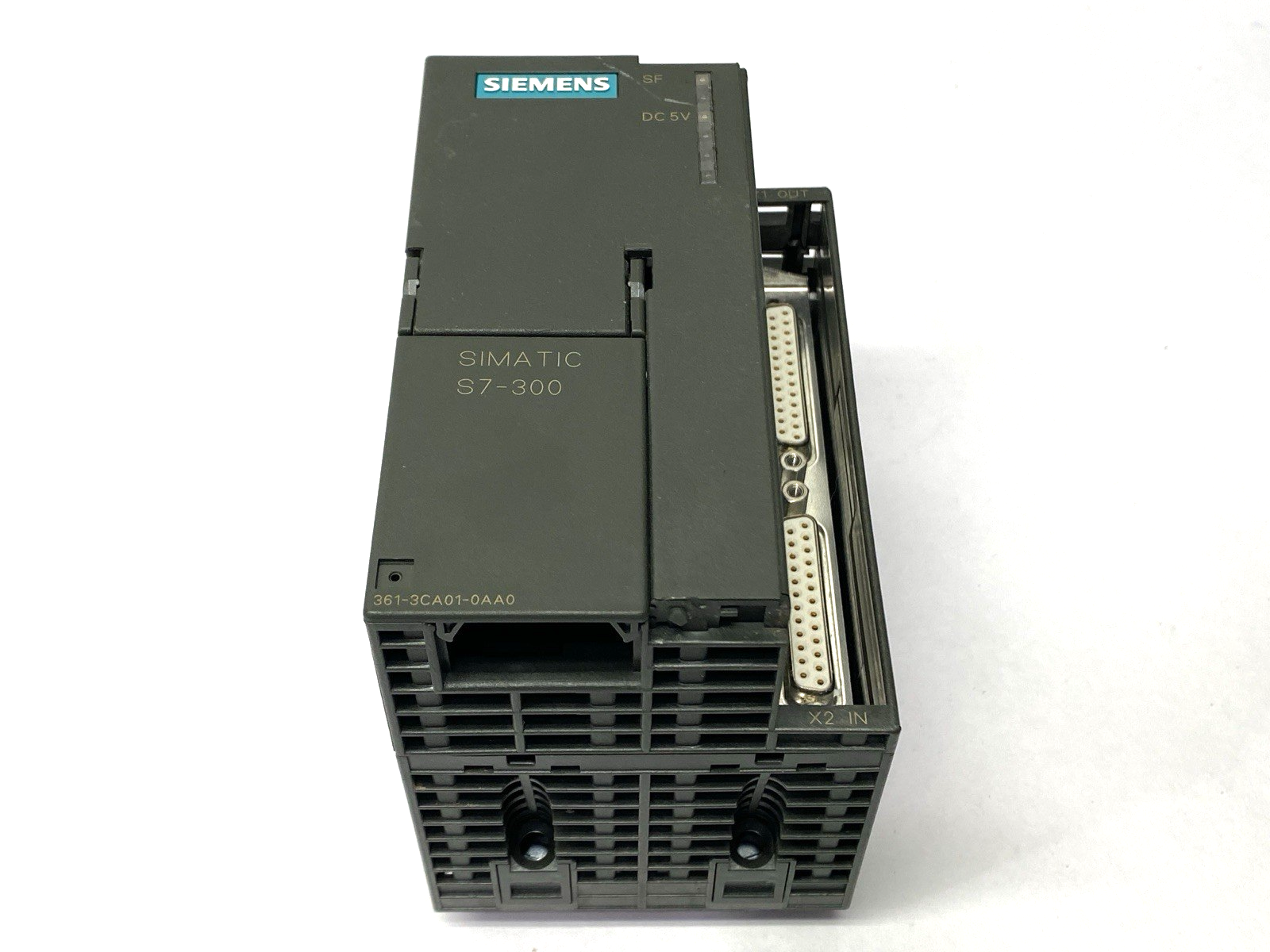 Siemens 6ES7 361-3CA01-0AA0 Simatic Expansion Module MISSING CONNECTOR COVER - Maverick Industrial Sales
