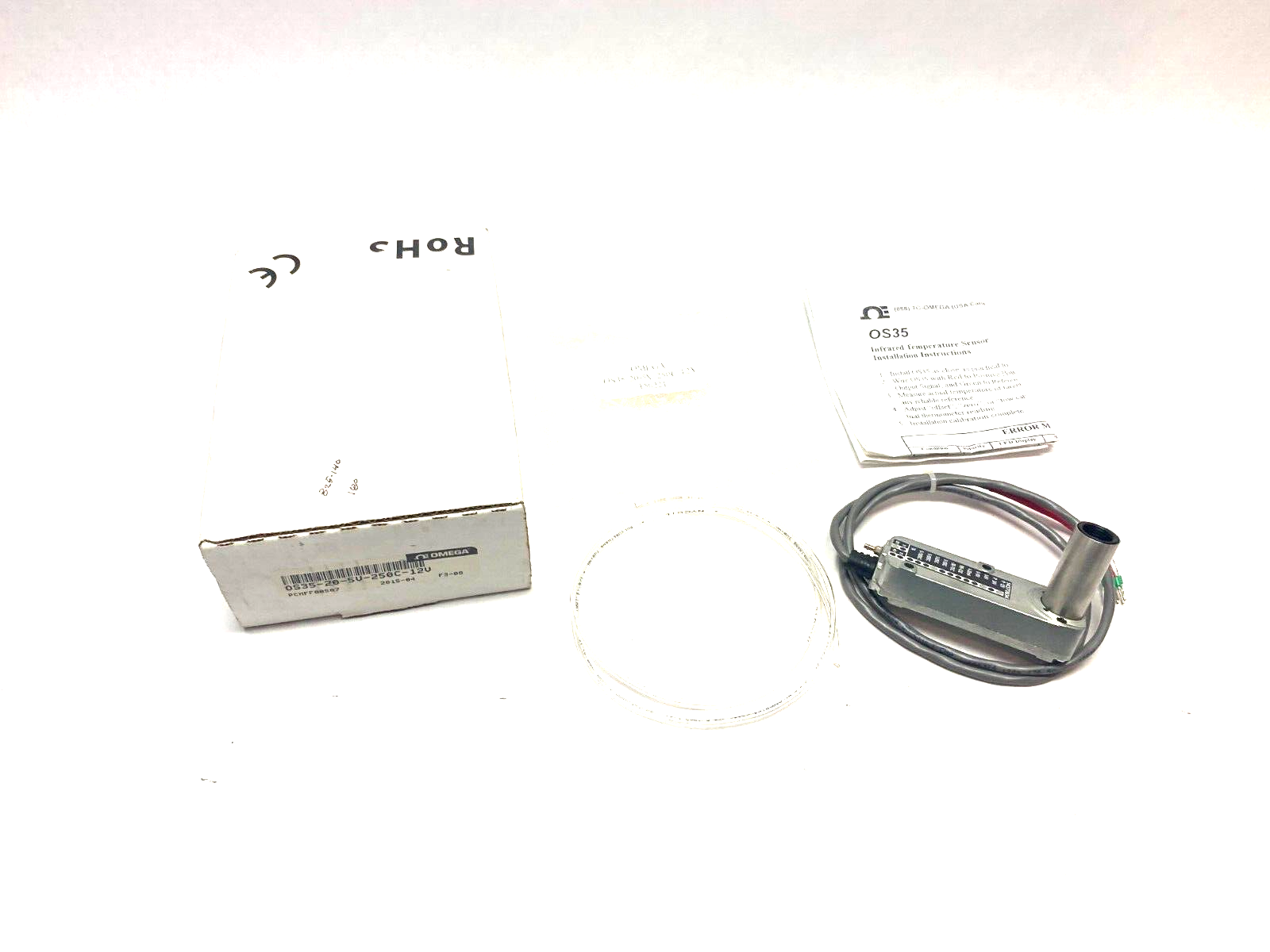 Omega OS35-20-5V-250C-12V Rugged Infrared Temperature Sensor - Maverick Industrial Sales