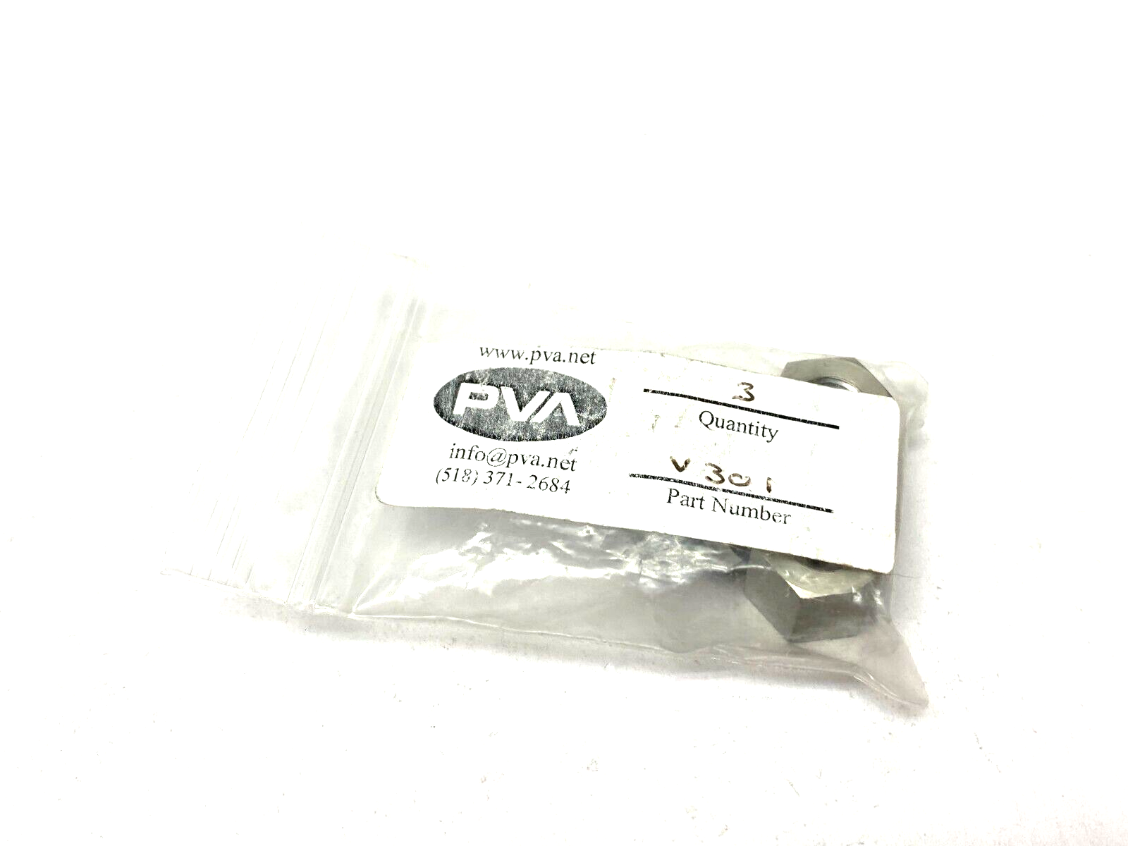 PVA V301 Fluid Dispensing Parts LOT OF 3 - Maverick Industrial Sales