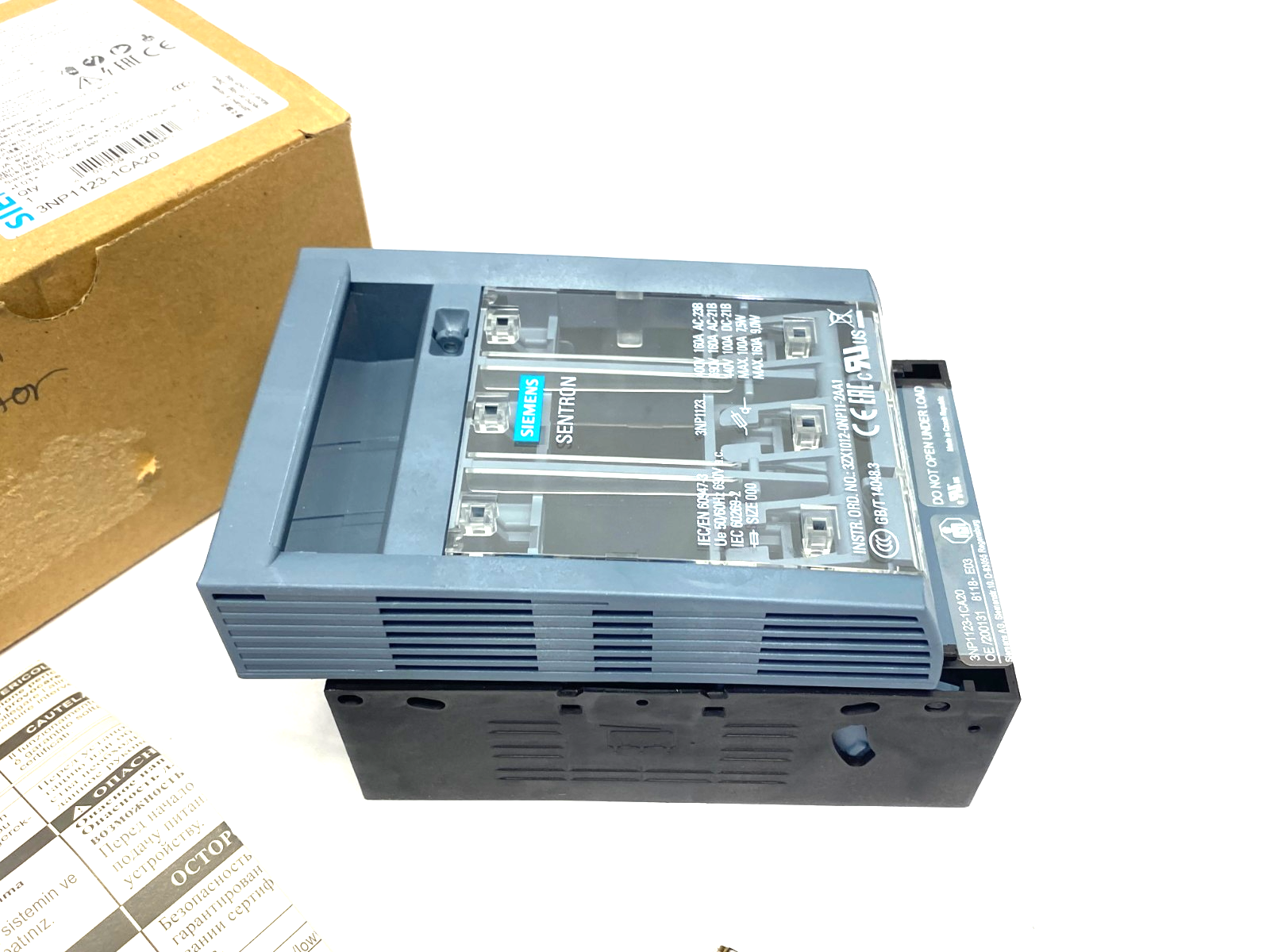 Siemens 3NP1123-1CA20 SENTRON Fusible Disconnect Swtich 3-Pole - Maverick Industrial Sales