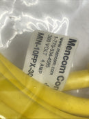 Mencom MIN-10FPX-30 Cordset MIN Size III Female 1-1/8" 10-Pole 4A 30ft - Maverick Industrial Sales