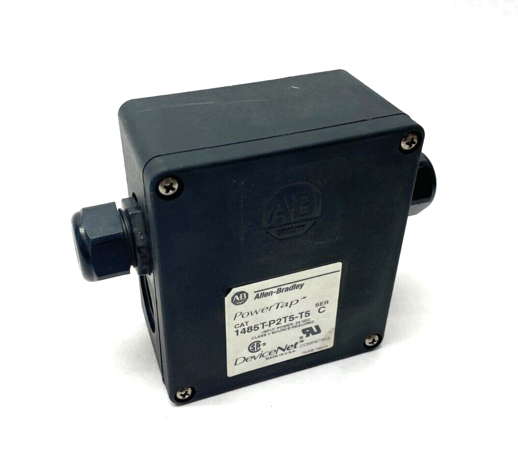Allen Bradley 1485T-P2T5-T5 Ser. C DeviceNet PowerTap Power Device - Maverick Industrial Sales