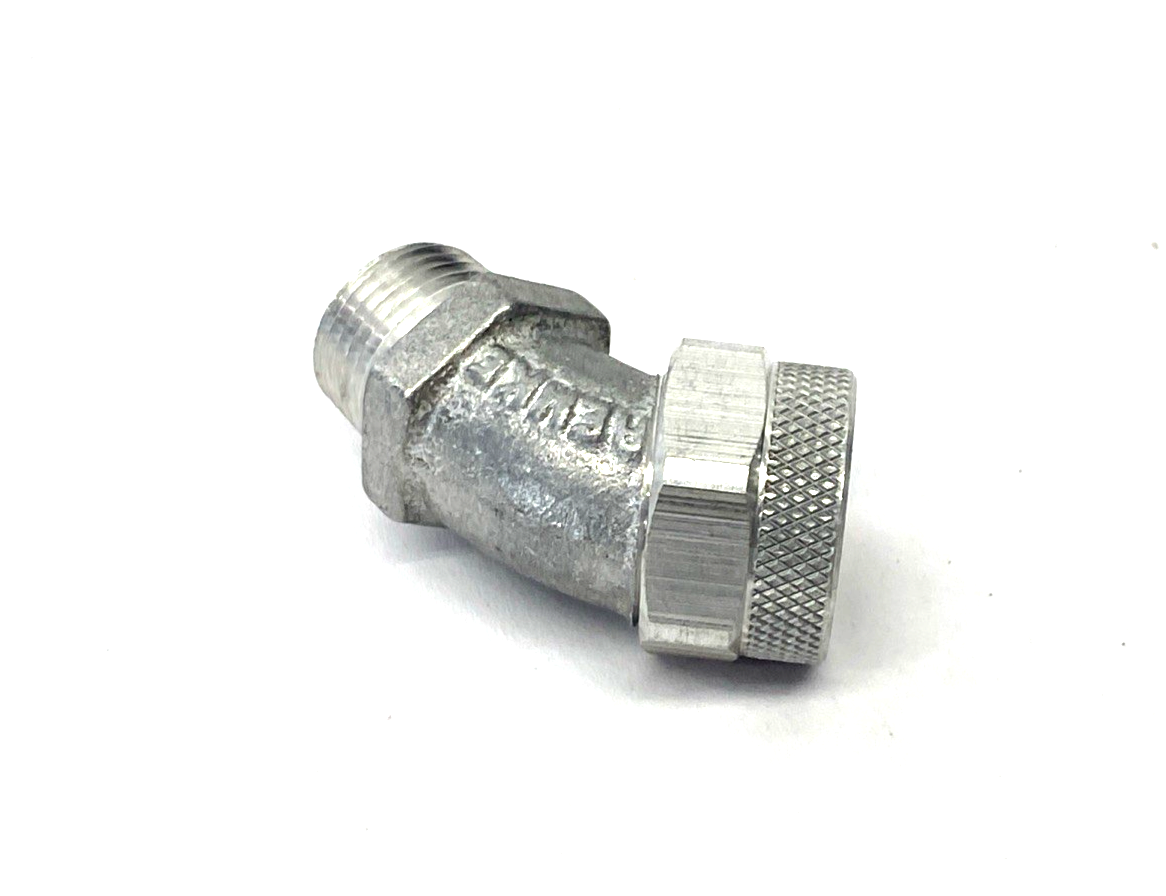 Remke RSR-45100-W Grip-less Cord Bushing, 45 Deg. 1/2" NPT, Aluminum BOX OF 25 - Maverick Industrial Sales