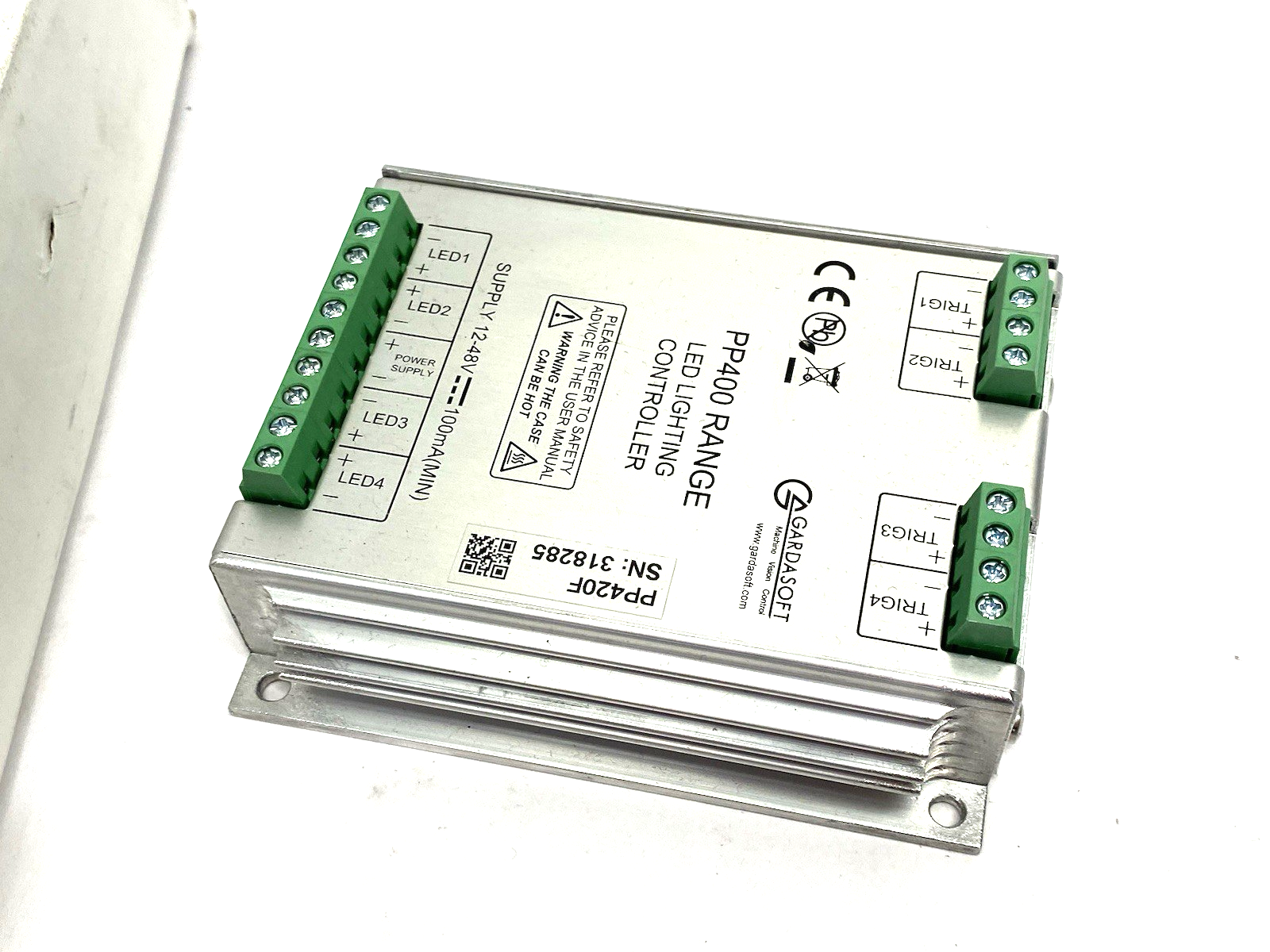 PP420F | Gardasoft LED Pulse/Strobe Controller, 4-Channel Output, SafeSense Tech. - New – Open box - Maverick Industrial Sales