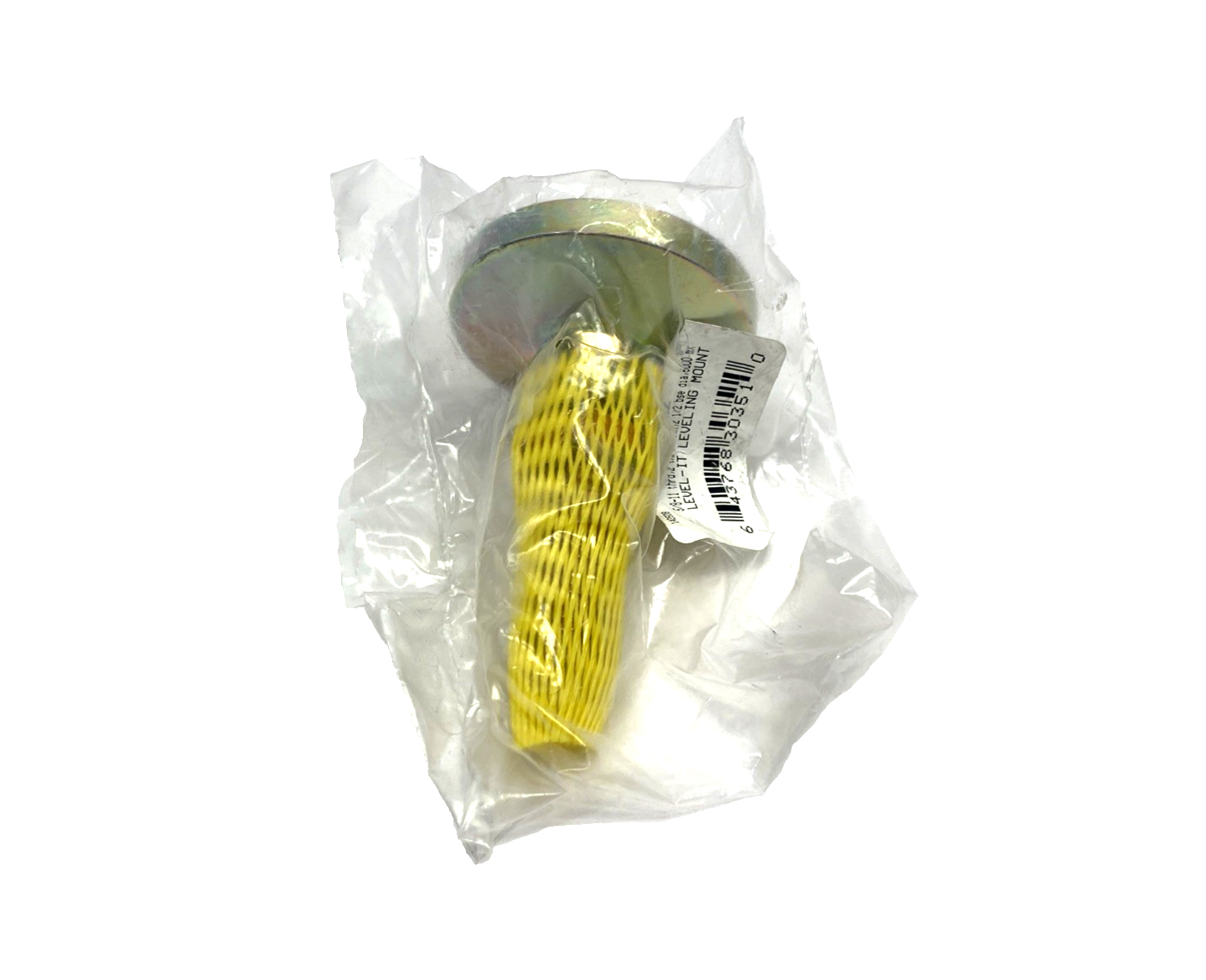 S&W BSW-3Z Male 5/8"-11 Threaded Swiveling Leveling Mount/Foot 2-1/2" Dia. - Maverick Industrial Sales