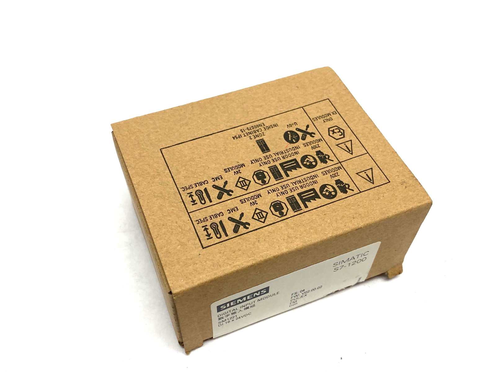 Siemens 6ES7 221-1BH32-0XB0 SIMATIC S7-1200 Digital Input Module, DI 16x24VDC - Maverick Industrial Sales