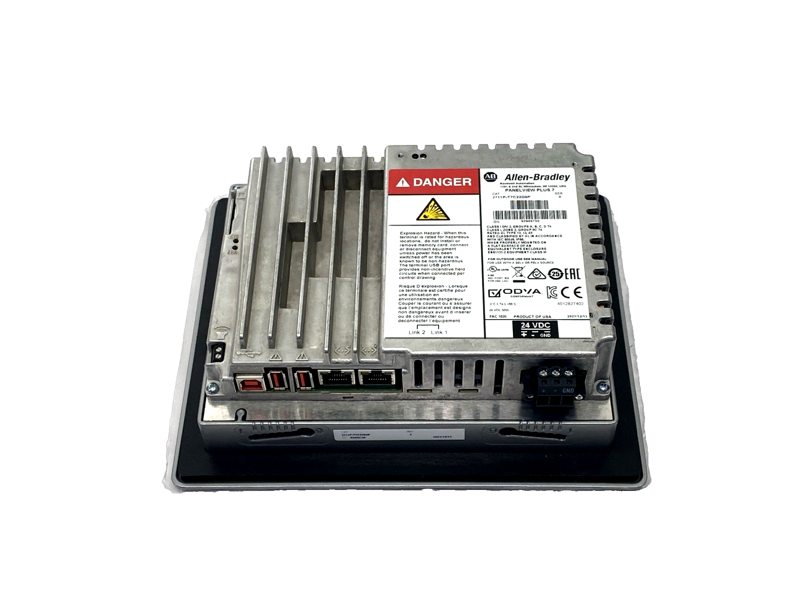 2711P-T7C22D9P | Allen Bradley Ser. A PanelView Plus 7 Graphic Terminal - New – Open box - Maverick Industrial Sales