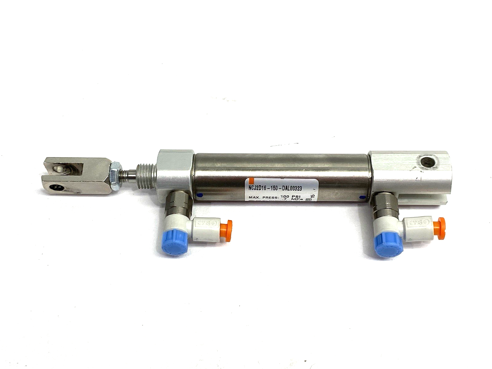 NCJ2D16-150-DAL00323 | SMC Round Body Air Cylinder 16mm Bore 150mm Stroke - Used - Maverick Industrial Sales