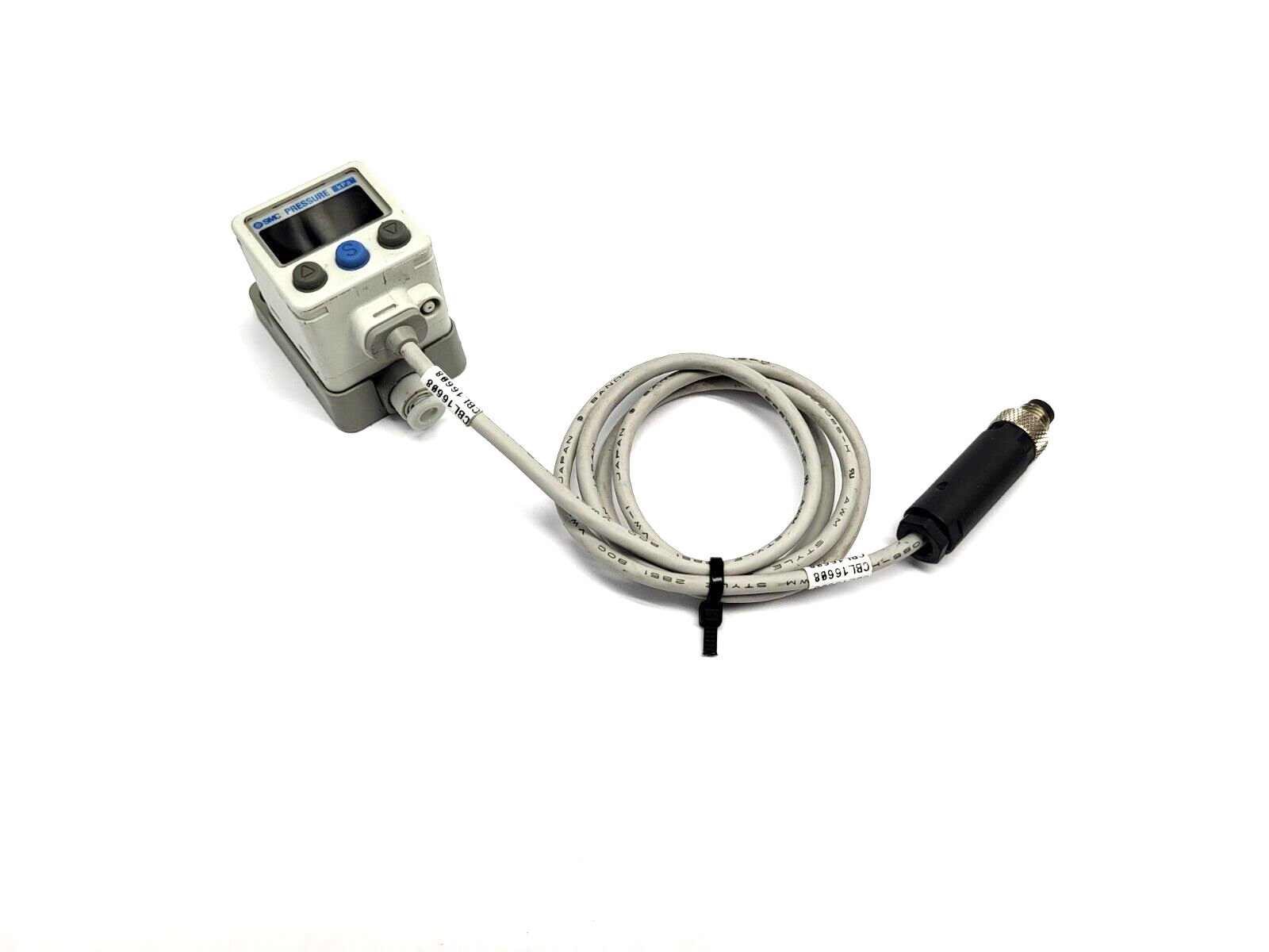 ZSE40A-C4-T-X501 | SMC Digital Pressure Vacuum Switch 24 VDC 0-15 PSI - Used - Maverick Industrial Sales