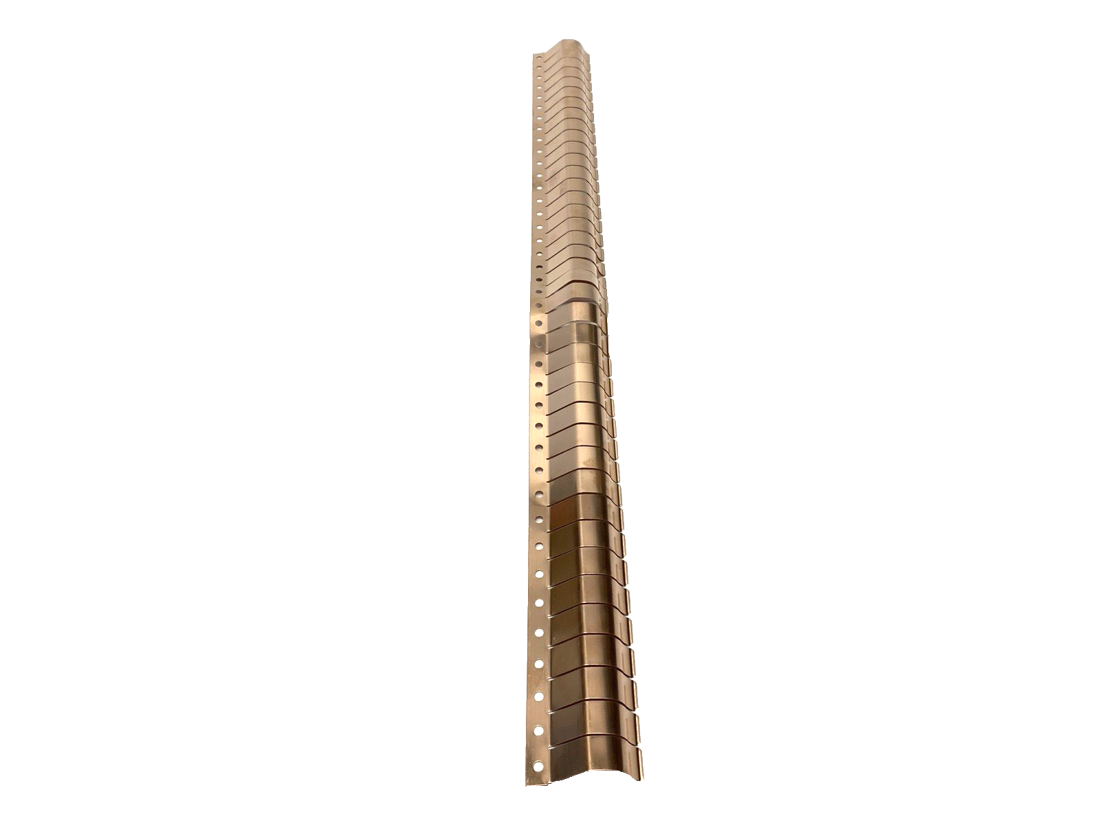 Thin Copper Fingestrip Contactor 40-Contact Fingers-7/16" 20" Overall Length - Maverick Industrial Sales