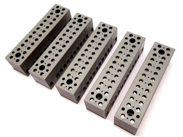 Phoenix Contact G5/12 Terminal Blocks 28-10 AWG 500V 2716127 LOT OF 5 - Maverick Industrial Sales