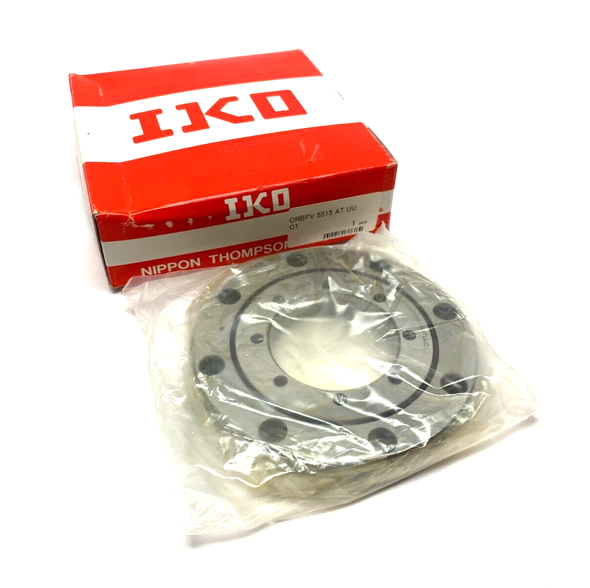 IKO CRBFV 5515 AT UU C1 Radial Crossed Roller Bearing Single-Row, 55 ID, 120 OD - Maverick Industrial Sales