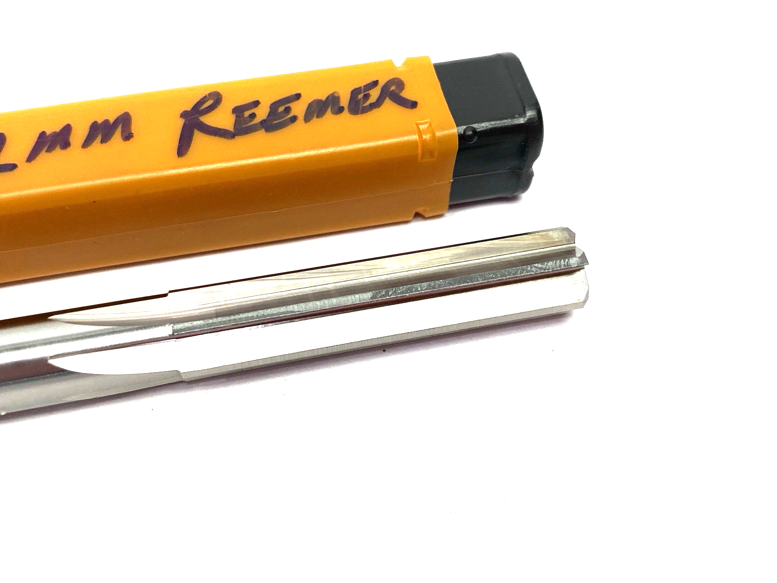 30146567 | Hertel Straight Shank Chucking Reamer 12mm Diam 6-Flute, 8" OAL - New Other - Maverick Industrial Sales