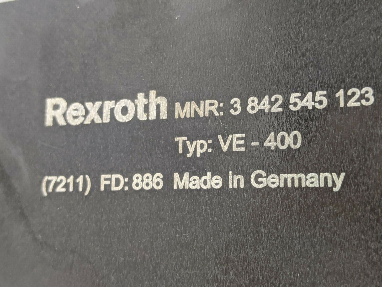 Bosch Rexroth 3842545123 Separator Typ: VE-400 - Maverick Industrial Sales