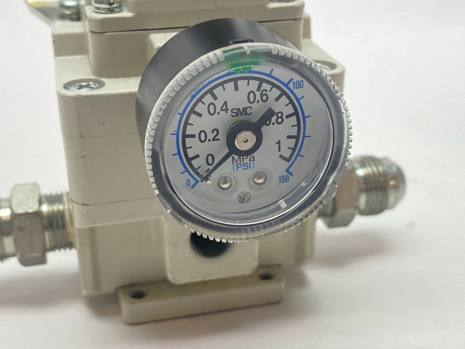 IR3020-N03B | SMC Precision Modular Pneumatic Regulator 3/8" NPT - Used - Maverick Industrial Sales