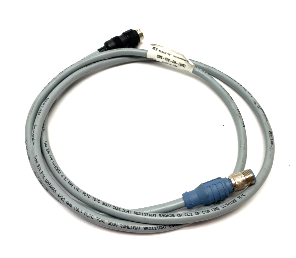 SMS-CAB-DN-EURO | Synergetic Double Ended Cable Assembly - Used - Maverick Industrial Sales