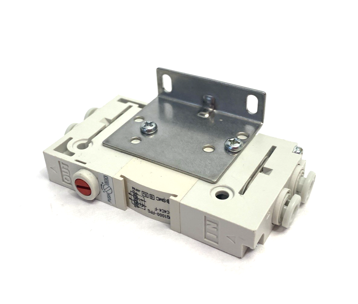 SMC VQ1000-FPG-C4C4-F Perfect Double Check Block Valve, 4mm Tube - Maverick Industrial Sales