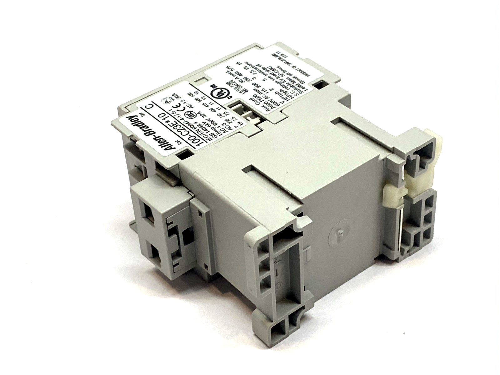 100-C23EZJ10 | Allen‑Bradley 3-Pole 23A Contactor 24VDC Coil 1NO IEC - Used - Maverick Industrial Sales