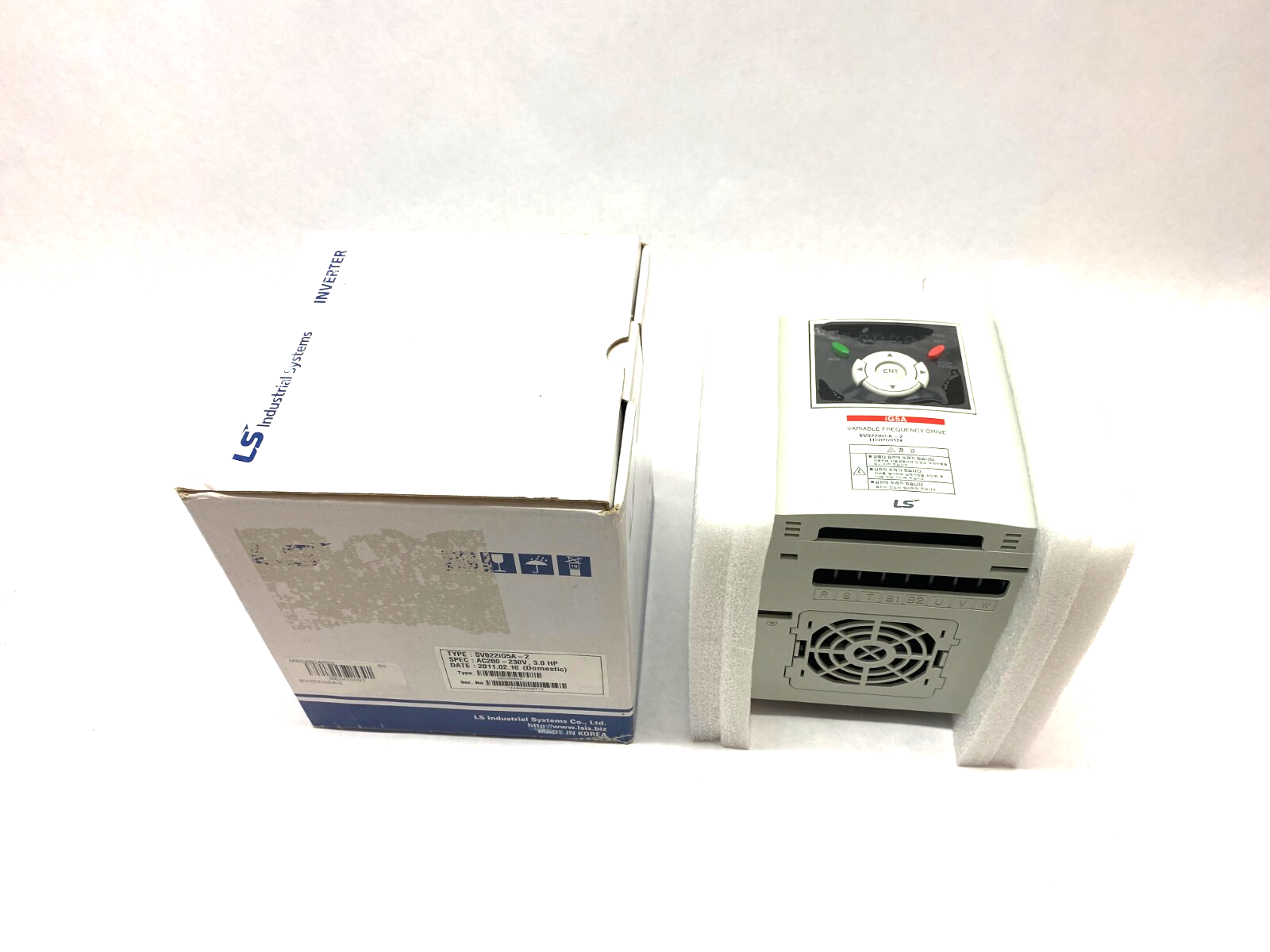 LS Systems SV022iG5A-2 Variable Frequency Drive 3HP AC200-230V - Maverick Industrial Sales
