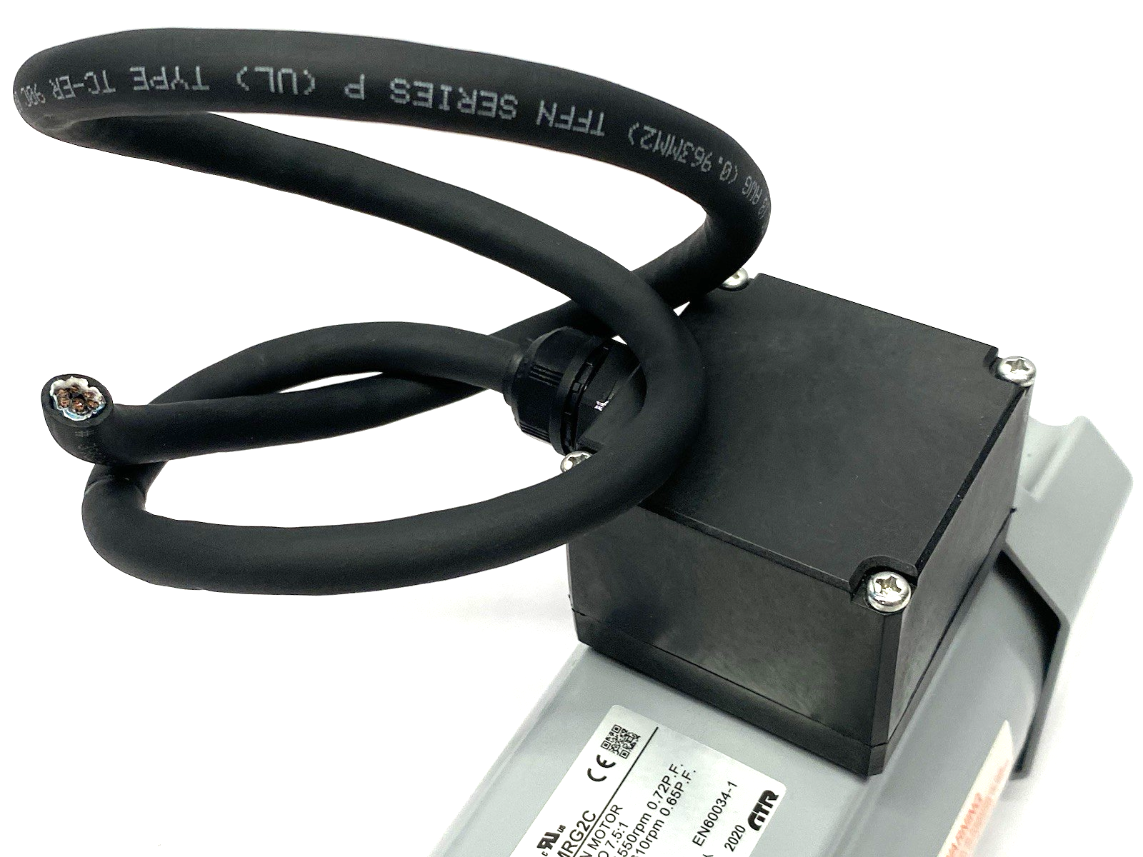 GF15N007-BMRG2C | Brother Induction Motor 3-Phase, 7.5:1 Ratio 1/10HP - Used - Maverick Industrial Sales